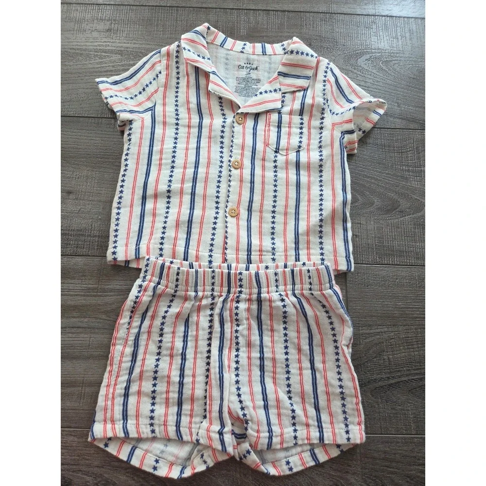 Cat and jack baby‎ boy outfit 12 mos